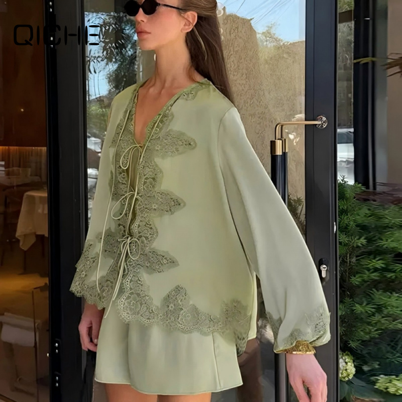 Cami Top Lace - QICHE Conjunto Feminino 2026SP de Top