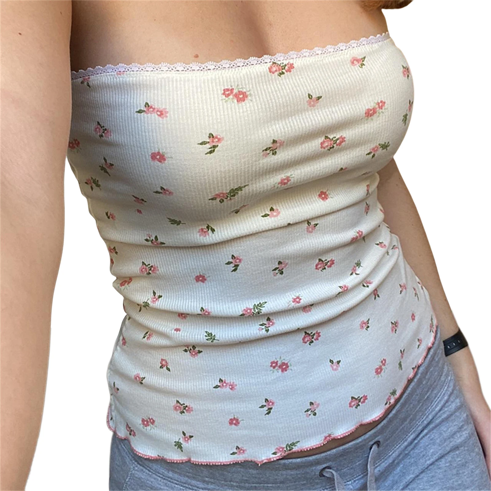 Strapless Bra Backless - Top tubo casual feminino, colete feminino