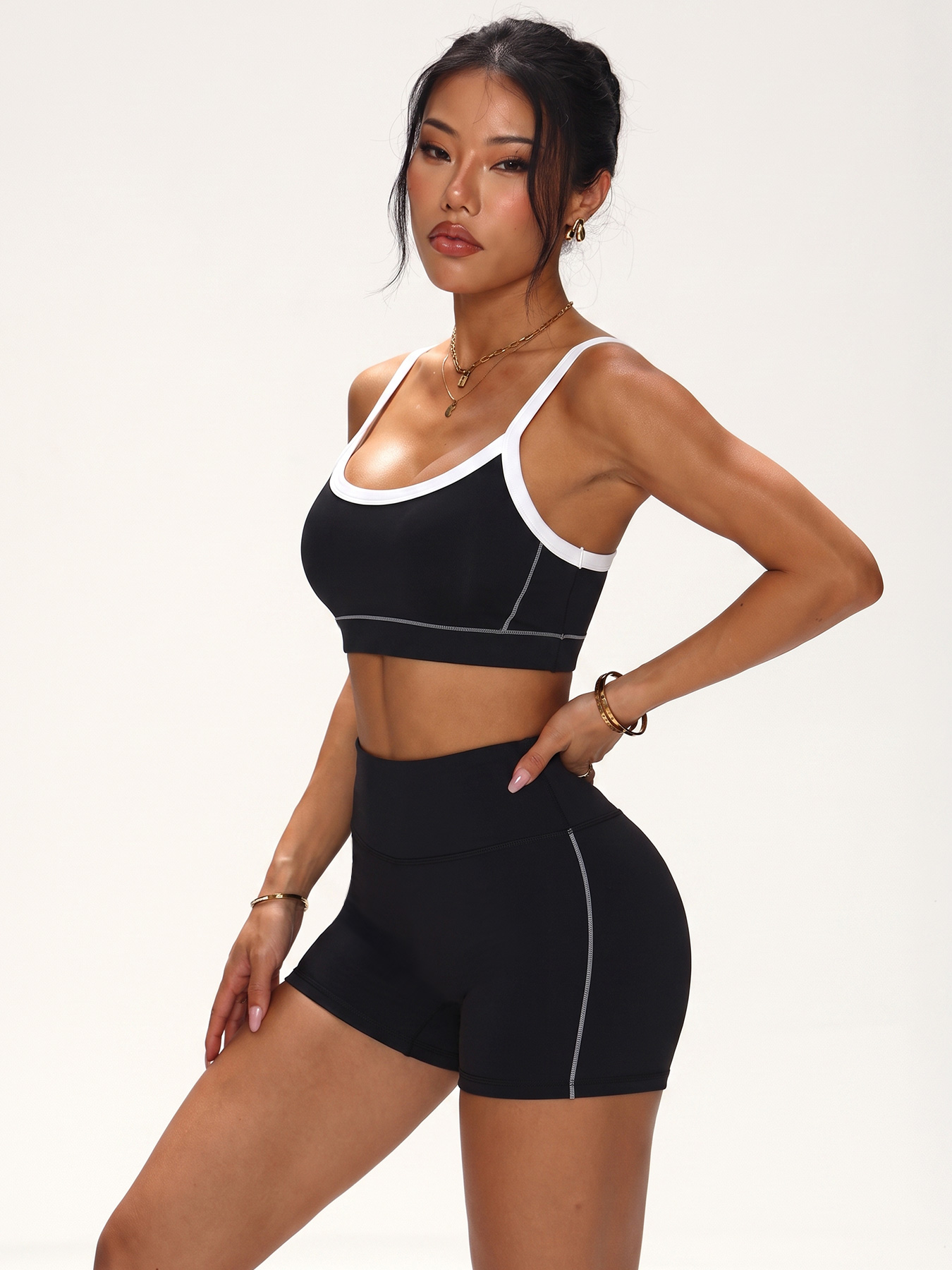 Conjunto de Treino Sem Costura - Sports Bra High Impact avaliação e preço