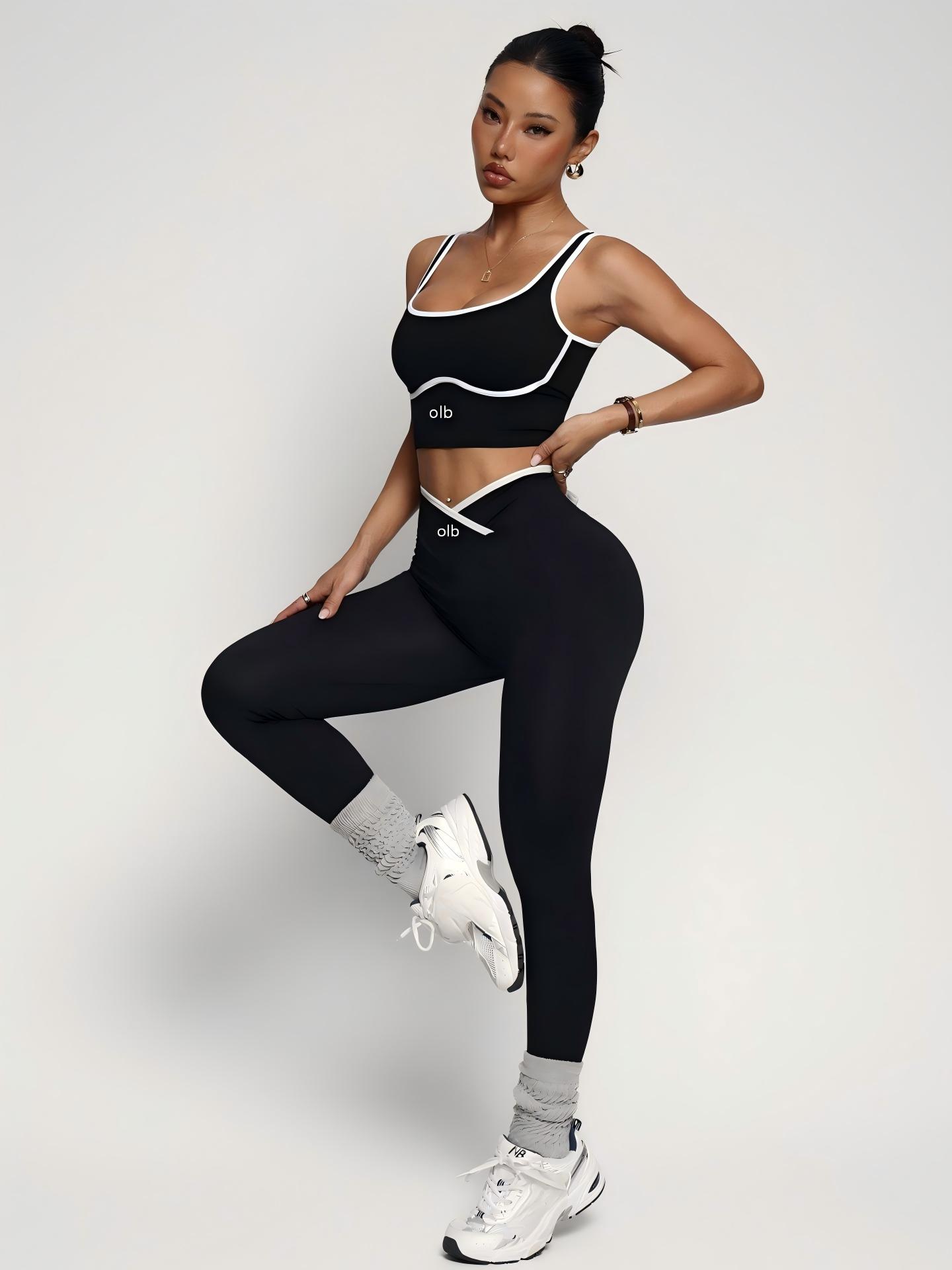 Conjunto de roupa fitness de 2 - Sports Bra High Impact avaliação e preço